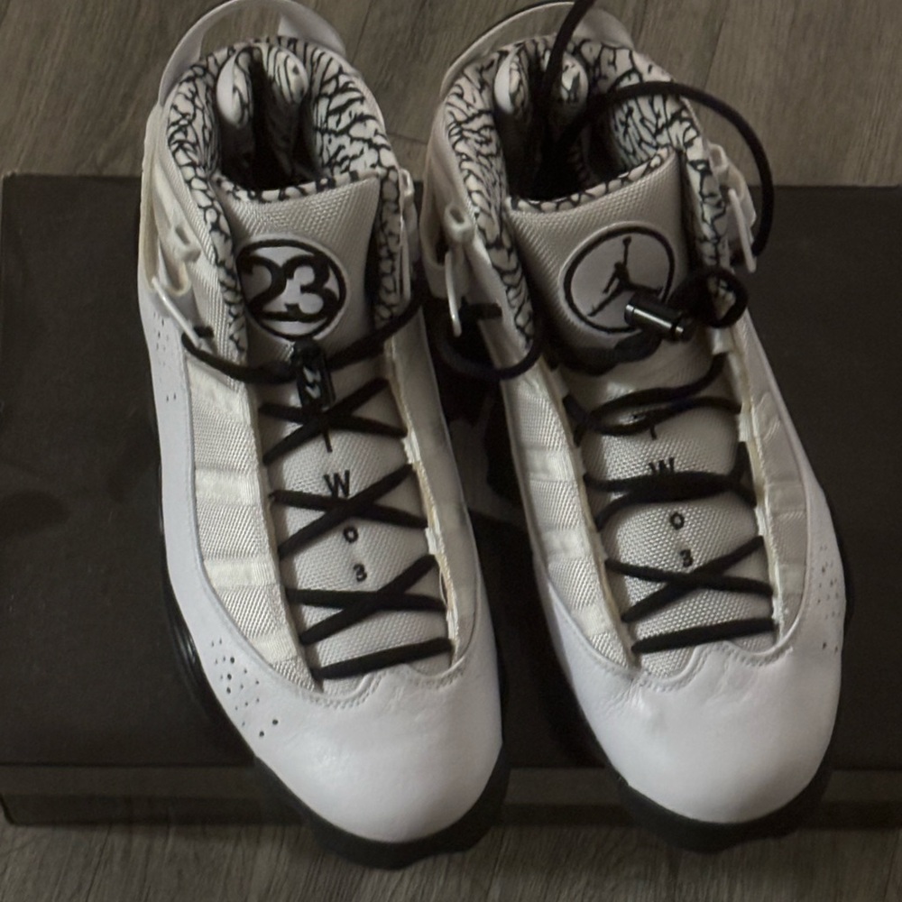 Jordan White and Black Sneakers
6Ring Premier 10.5 New